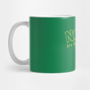 90s nofx are for kids green Mug
